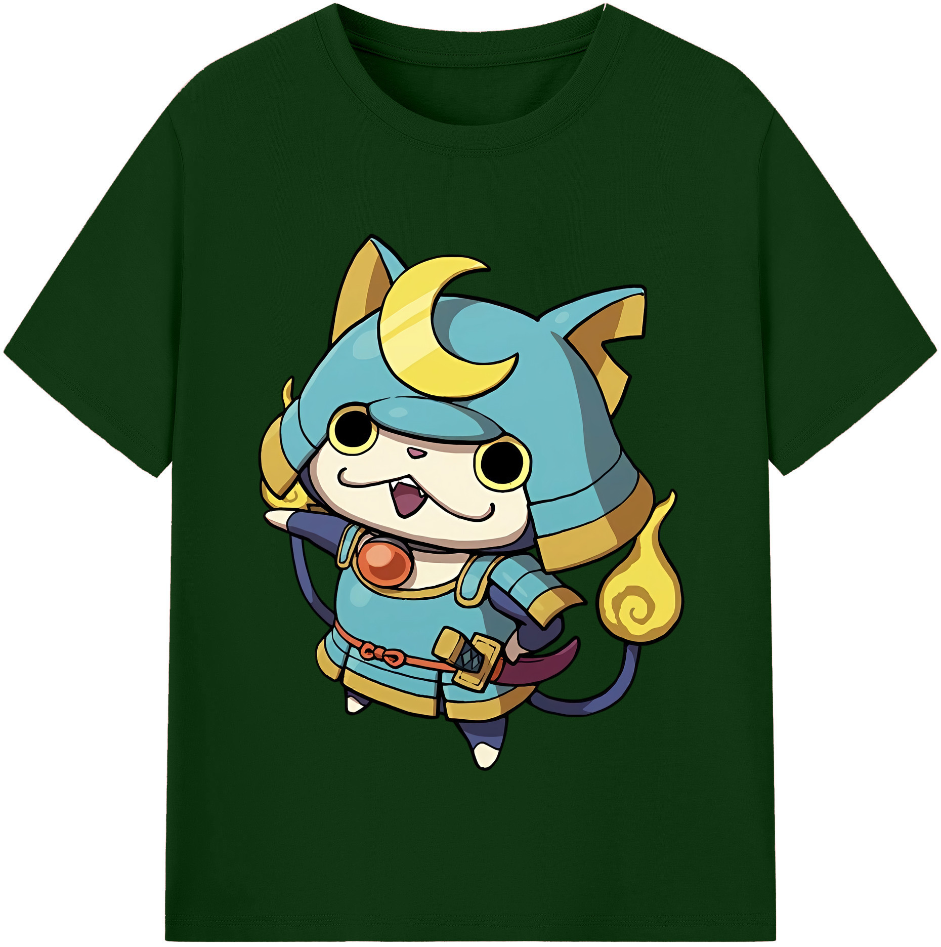 （画像用） 妖怪ウォッチ Yo-kai Watch 綿100％半袖Tシャツ（フロントプリント）